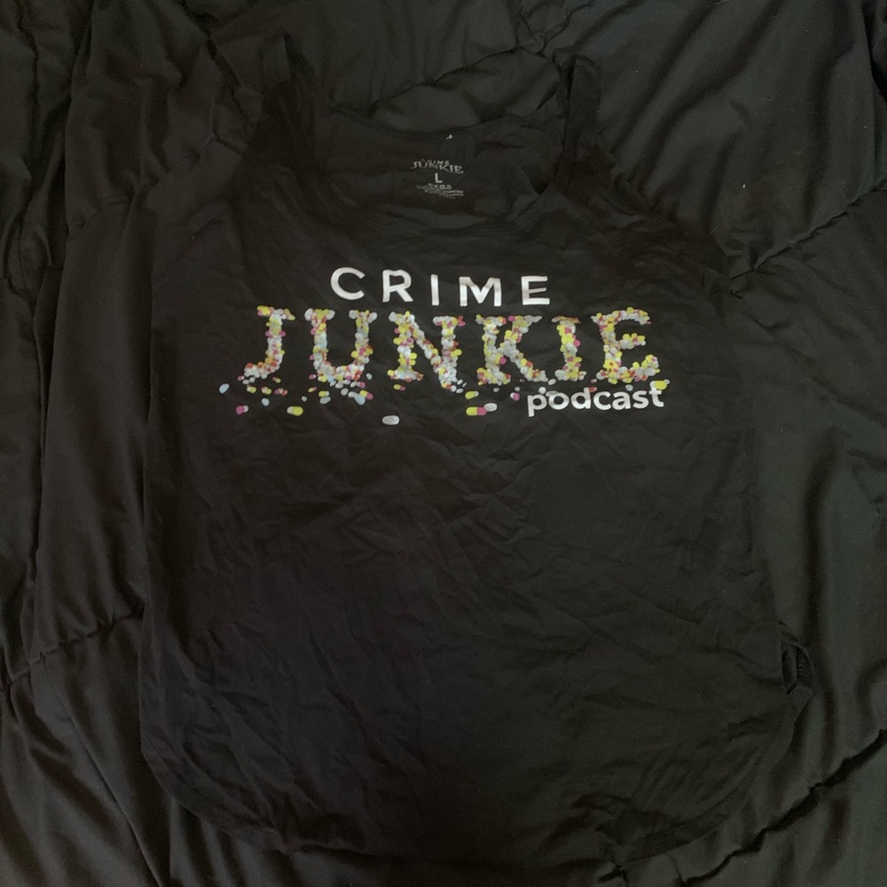 Official Crime Junkie Podcast flowy tank top